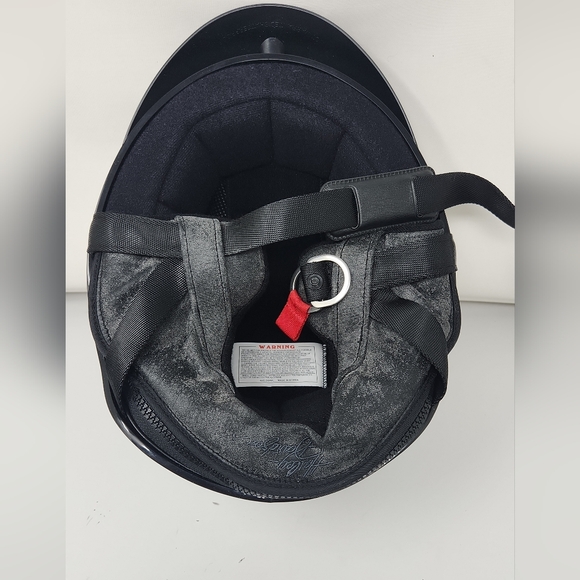 Harley Davidson 1/2 Helmet Large Destination Ear flaps & Visor - Picture 7 of 13